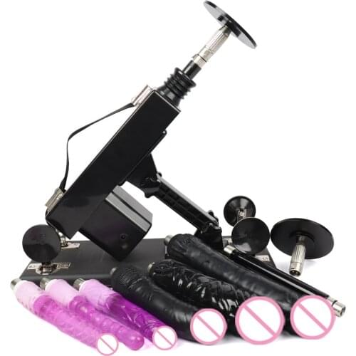 FREDORCH Sex Machine With 3XLR Suction Cup For Women Automatic Vibrator Adult Sex Toys Pumping Gun Love Machine Male Masturbator