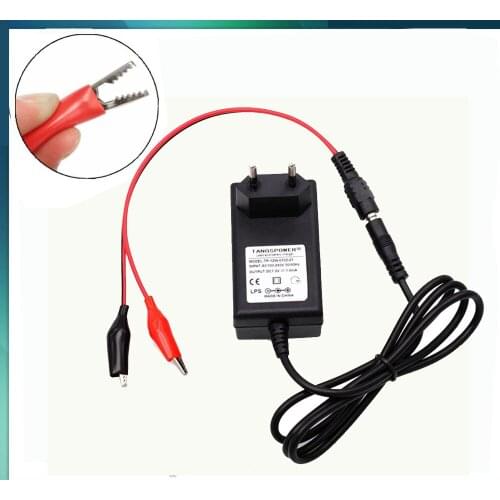 7.2V 1A Lead Acid Battery Charger For Car Motorcycle Scooter 6V Lead Acid Battery 7.4V Charger