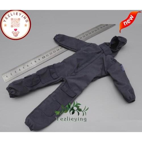 1/6 Scale Military SAWT Special Forces Siamese Combat Uniform Soldier Jumpsuit Pants Coverall Models Bodysuit For 12Inch Body
