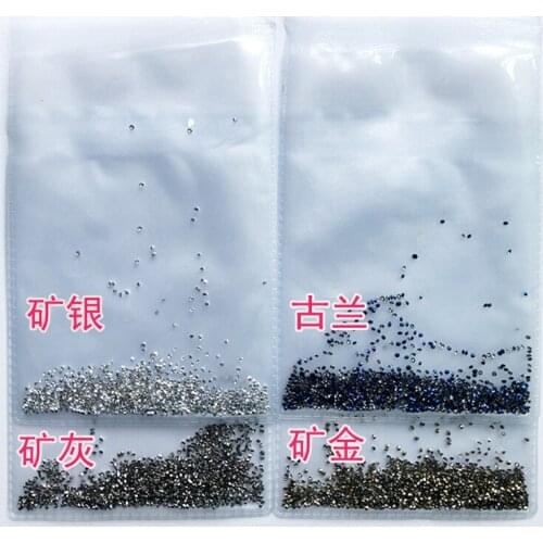 1Pack 1440Pcs Opal Nail Crystal Colorful Rhinestones Glass Gems For DIY UV Gel 3D Nail Art Decorations Crystal Beads Gems ##()