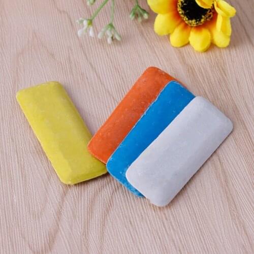 4PCS Tailors Fabric Chalk 4Color Dressmaker Triangle Tailor Fabric Chalk