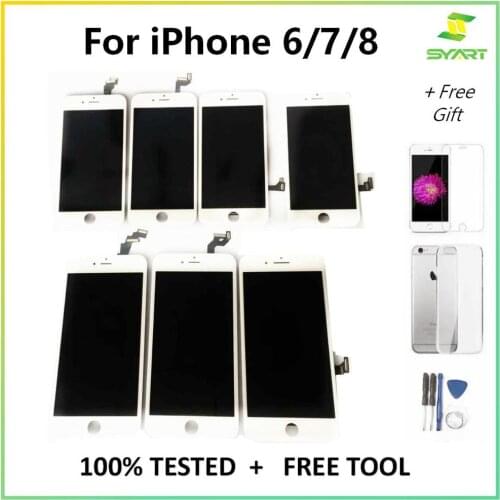 For iphone 6 6S 6SP 7 7P LCD Display Touch Screen Digitizer Replacement For iphone 4.7'' 5.5'' LCD Screen