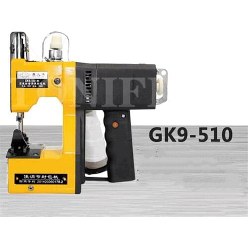 GK9-510 type pistol type portable electric sealing machine, sewing machine, woven bag sealing machine, packing machine