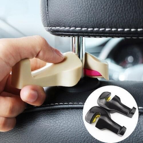 2-piece car seat hook bracket for Volkswagen VW Polo Golf 4 6 5 7 Jetta MK5 MK6 POLO Passat B5 B6 B7 tiguan touran