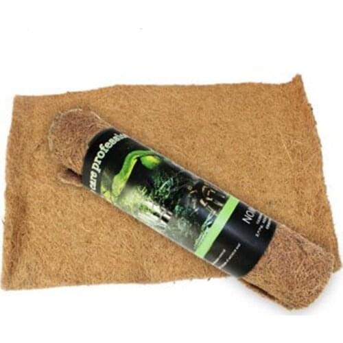 Reptile Coconut Pad Reptile Cushion Breathable Soft Natural Mat Habitat For Spider Lizard Snake Turtle Pet Supplies