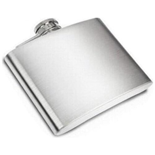 Mini 2 oz stainless steel wine jug portable Russian small liquor kettle Creative wine pack postage Wide flat pot