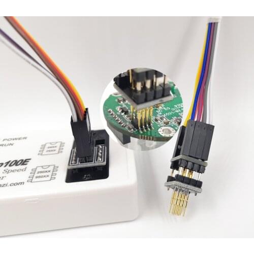 SPI Programmer Support 24 25 93 EEPROM 25 Flash BIOS Chip Fixture Probe Pogo Pin Download Program Burn