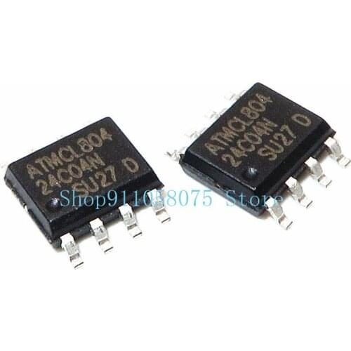 Free freight AT24C04N-10SU-2.7 SOP-8 50pcs