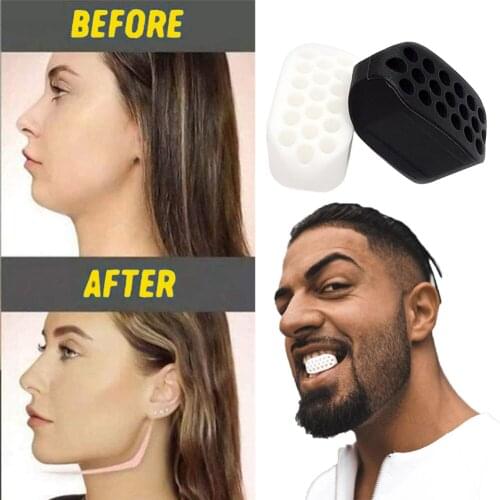 Face Jaw Muscle Exerciser Silicone Slim Beauty Fitness Facial Line Trainer