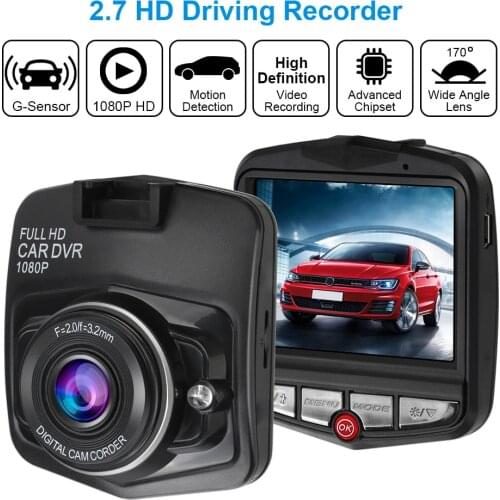 New Dash Cam Car DVR Camera DashCam Digital Video Recorder Camcorder Night Vision 8G 32G Memeory Card HD 1080P Auto Electronic