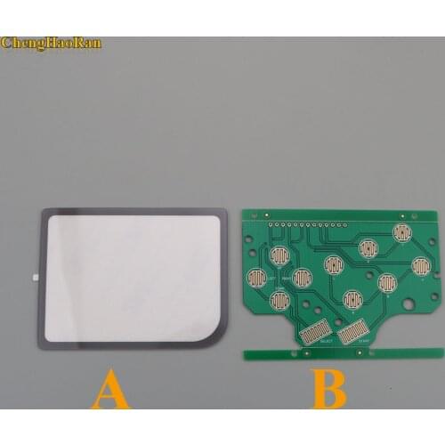 1 Lens + PCB DMG GB Plastic A B Button & Silicon Select Start Rubber Button For Raspberry Pi Zero PCB Board & Lens Protector