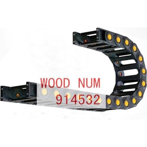 1Pcs 1000mm 65 * 125mm open machine tool nylon chain