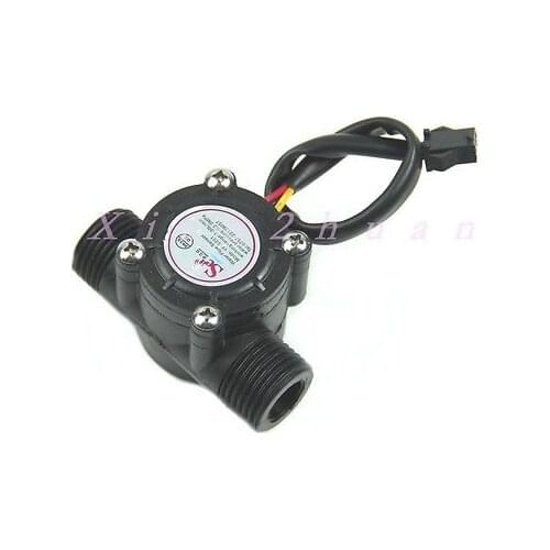 1PC Water Flow Sensor Flowmeter Hall Flow Sensor Water Control 1-30L/min