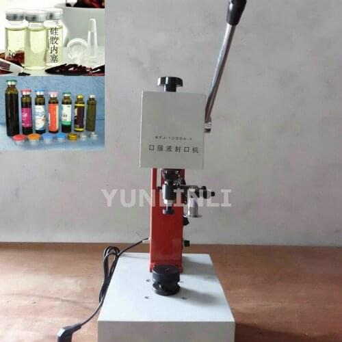 10-40mm 220V Penicillin Bottle Capper Antibiotics Oral Liquid Electrical Capper Bottle Cover Sealing Machine KFJ-1035
