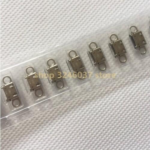100PCS/Lot Micro Usb Charge Port Dock Socket Jack For Samsung Galaxy S6 G920 G920F G920T G920N G920A G920P Charging Connector
