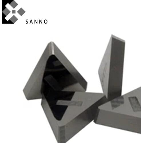 60Pcs YT15 / YT14 / YT5 / YW1 / YW2 / YG6 / YG8 3070511 carbide triangle milling cutter blade mills inserts