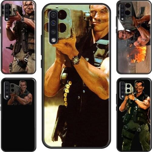 Schwarzenegger Rocket Launcher Case For Samsung S20 FE S21 Ultra Plus A12 A32 A42 A52 A72 A50 A70 A20S A20e A21S A51 A71