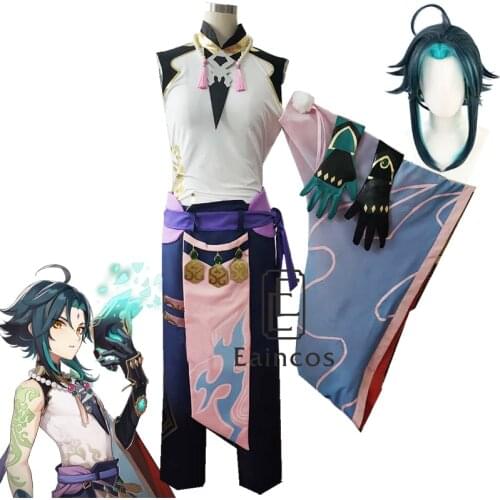 Game Genshin Impact Xiao Cosplay Costume Kimono Uniform Halloween Party Customize Costumes For Men
