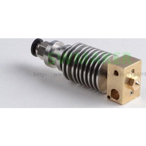 SWMAKER Lite6 bowden hotend Extruder kit for Reprap 3D printer All-metal 0.4 Nozzle 1.75mm filament with PTFE tupe