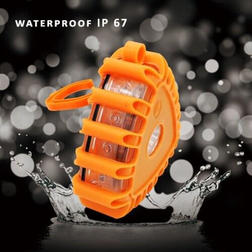 New Multi-function LED Alarming light Car Broke Night Riding Fog Day Warning Light High Beam Flashing SOS Lamp Safety Indicator