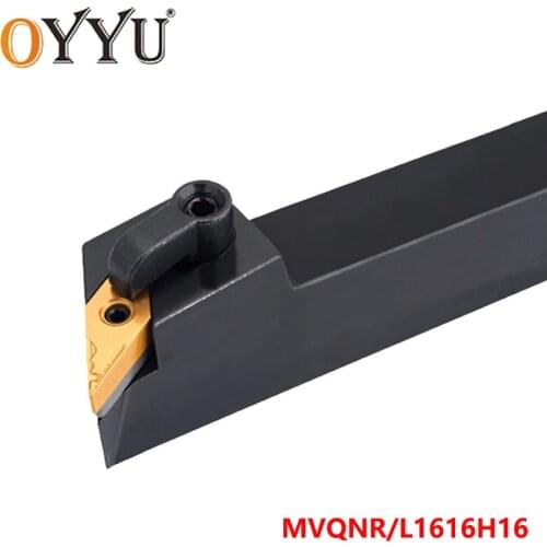 OYYU Turning Tool Holder MVQNR1616H16 MVQNL1616H16 MVQNR MVQNL Lathe Cutter CNC Carbide Inserts Shank use VNMG16