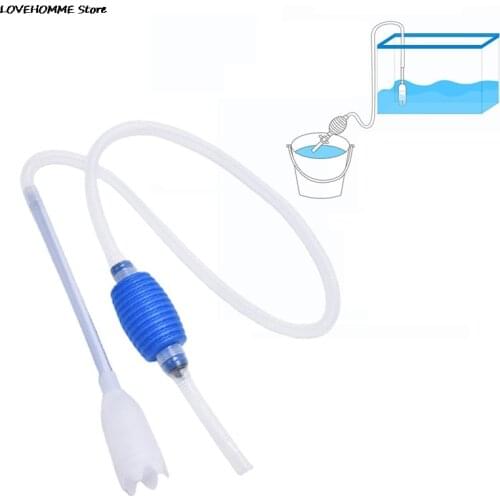 Operate Aquarium Clean Vacuum Water Change Changer Gravel Aquarium Simple Fish Supplies Tank Vacuum Siphon Pump Aquarium Cleaner