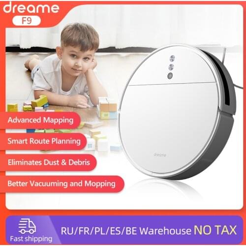 Dreame F9 Robot Vacuum Cleaner 2500Pa cyclone Suction Sweeping WIFI APP Smart Planned Dust Collector Smart Aspirator for Home