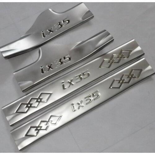 High quality Stainless Steel car Boutique Scuff Plate/Door Sill Door Sill For Hyundai ix35