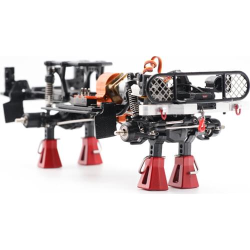 Car model 1:35 32 24 metal straight lifting jack tire protection model car decor scene Orlando Hunter