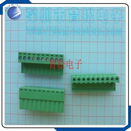 10PCS/LOT Just plug 2EDGK 5.08 10P plug type connector terminal 300V10A 10