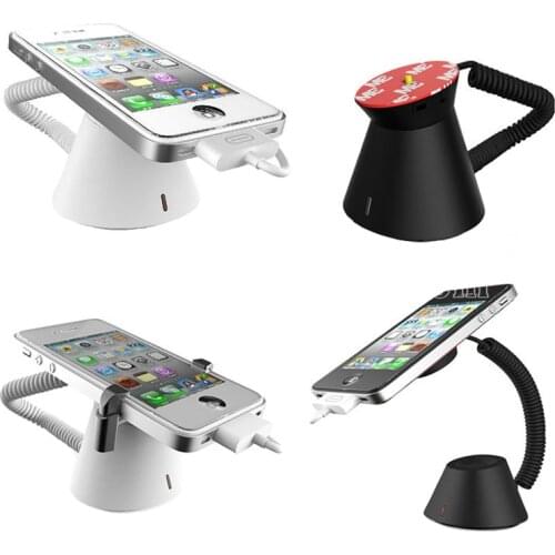 10PCS Charging Cell Phone Security Stand Smart Phone Display Holder iphone Secure Burglar Alarm System For Phone Retail Shop