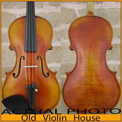 100% handmade. Guarneri Del Gesu 1742 Lord Wilton Violin Model . Rich Powerful Tone. Antique Violin Oil Varnish, No.2523