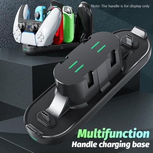6 In 1 For PS5 Nintend Switch Charging Dock Station Universal Charger Base USB Type C Controller for Xbox Series Game accessori
