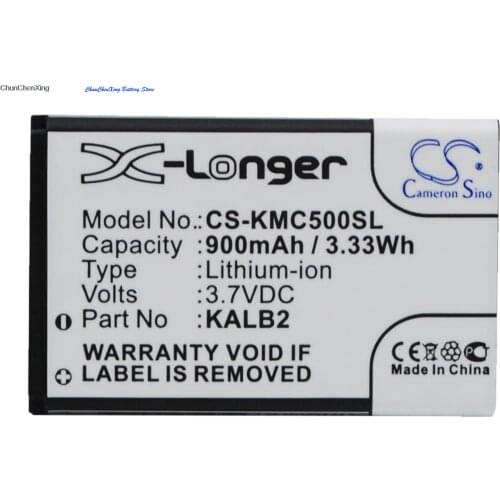 Cameron Sino 900mAh Battery for KAZAM Life B2, Life C5, Lubi 3, For Lbook V3+, For NGM Boris, For Olympia 2130, 2203, Becco Plus
