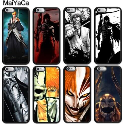 MaiYaCa BLEACH MANGA ANIME ICHIGO AIZEN HOLLOW Phone Cases For iPhone 5 6s 7 8 plus 11 12 pro X XR XS Max SamsungS7 edge S8 S9