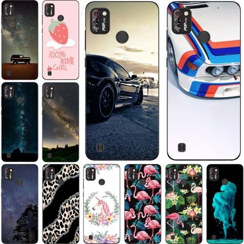 Phone Cases For Tecno POP 4 4 Pro Pova 2020 Soft TPU Cover Color Luxury popular Printing Mobile Fashion Bags Free Shipping