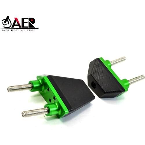 JAER Engine Guard Cover Protector Case Saver Frame Slider For Kawasaki Z800 2013-2016 Z750 2007-2014 Z1000 2007-2009