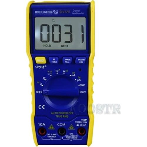 MECHANIC SIV120 digital universal meter automatic mini portable digital universal meter mobile phone repair tools