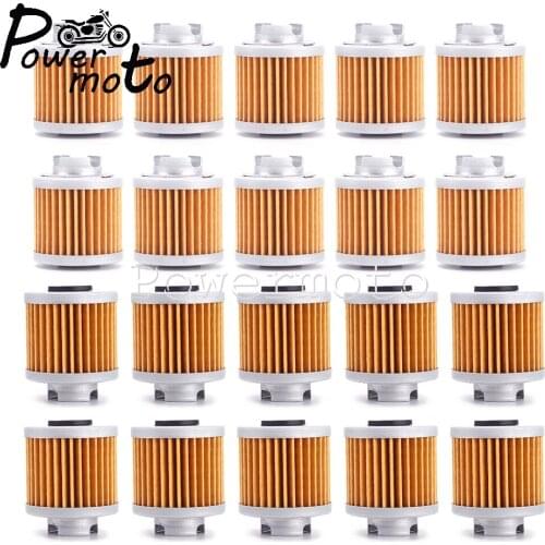 For Honda ATC125M TRX125 Daytona Piranha Pitster 150cc 155cc Engine Pit Bike 20pcs Motorcycle Oil Filter Cleaner 15412-HB6-003