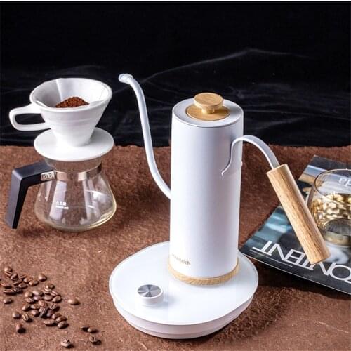 400ml Capacity Gooseneck Electric Pour-over Kettle For Coffee And Tea Variable Temperature Control Coffee Pot Water Kettle