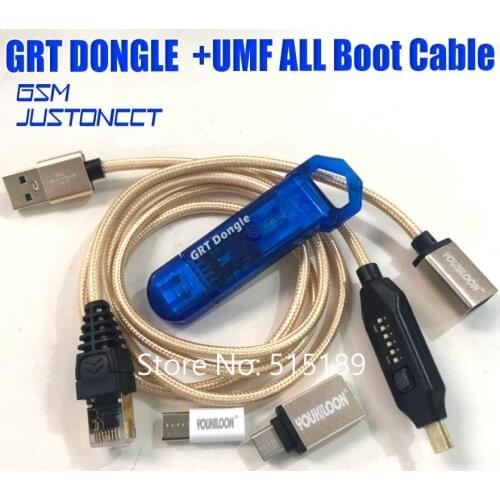 GRT dongle KEY powerful+Boot all in 1 cable for Qualcom Tool IMEI repair remove FRP for Samsung Huawei HTC NOKIA LG SONY opp