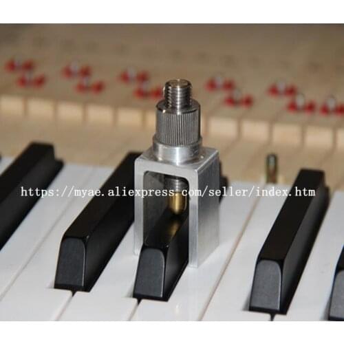 Piano maintenance tools, black key leveling device, black key altimeter