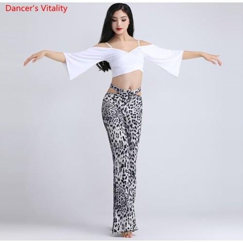 Belly Dance New Female Elegant Top Practice Clothes Suit Summer Oriental Dancewear Sexy Profession Performance Pants Clothing