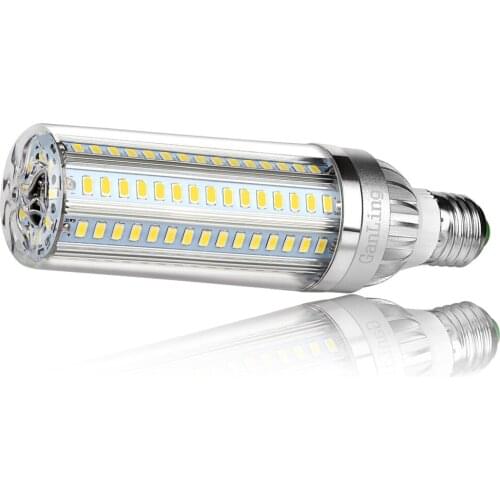 E26 E27 LED Corn Bulb SMD5730 Warm/Cool white 220V 25W 35W 50W LED bulb with fan 360degree light