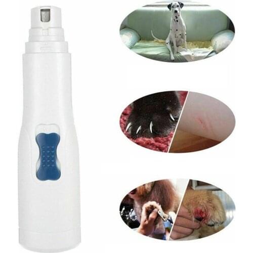 Pet Nail Grinder Mute Manicure for Dogs and Cats General Nail Clippers Battery Model