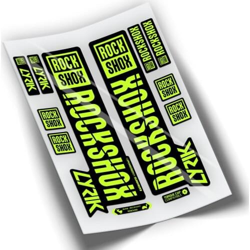 Pegatinas hairpin clip ROCKSHOX LYRIK 2019 WP268