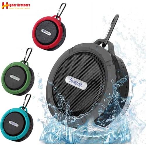 Portable Mini Bluetooth Speaker Waterproof Outdoor sport small party Wireless Car Altavoz with Calls Handsfree and Suction Cup