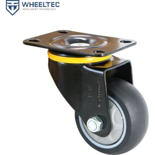 1.5-inch casters, 3mm thick bottom plate, sturdy and durable, safer and easier to turn, no rust, can be used in wet environments