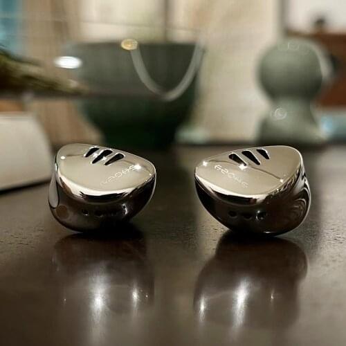 Shozy Black Hole Mini Stainless Steel Version Dynamic Drive In-Ear Headphones Hi-Fi Music Earphone Earplugs Detachable Cable