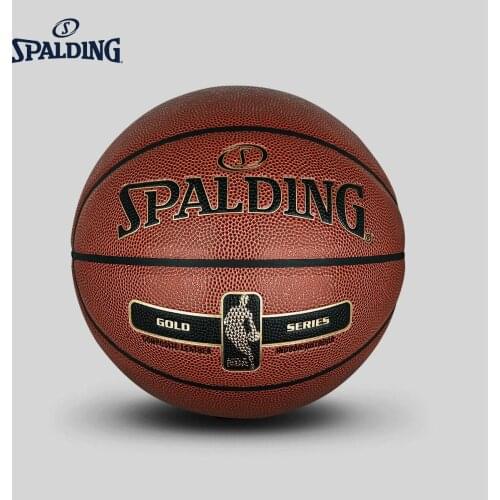 SPALDING ORIGINAL GOLDEN CLASSIC rough surface mens match basketball indoor outdoor general size 7 PU material 76-014Y